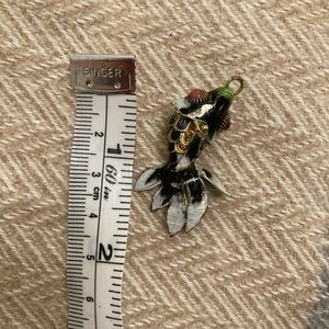 Moveable Japanese coy bead pendant